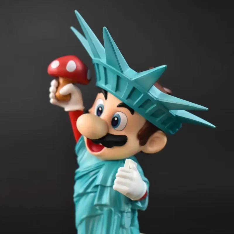 Figurine Super Mario Statue de la Liberté 20cm – Image 4