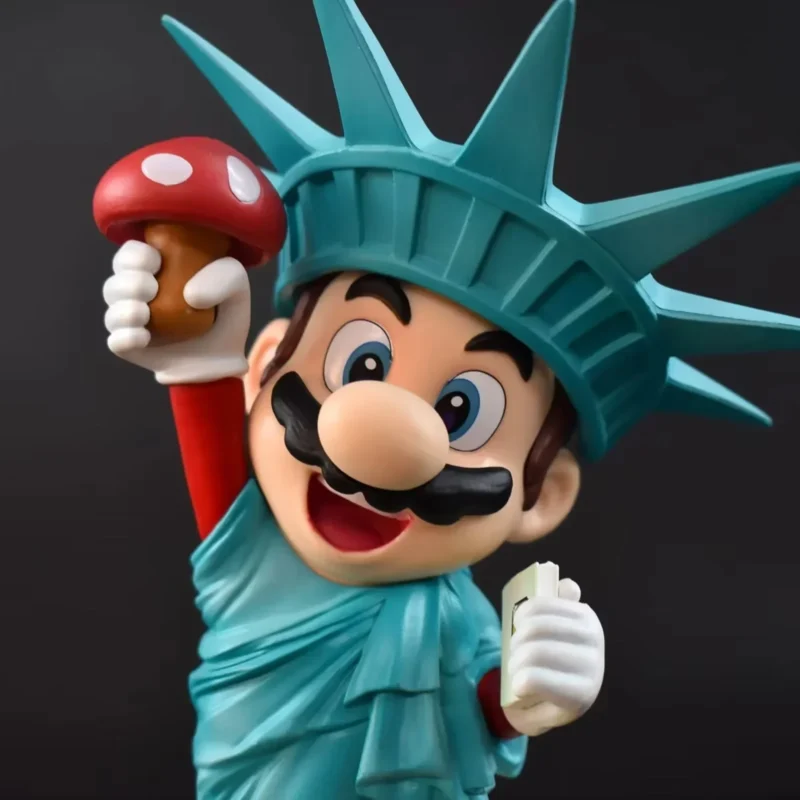 Figurine Super Mario Statue de la Liberté 20cm – Image 3
